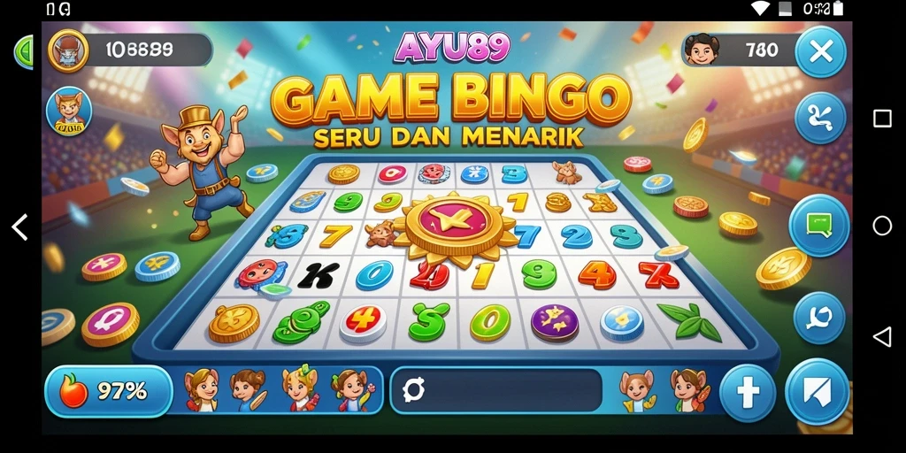 Tampilan permainan Bingo yang menarik di AYU89.