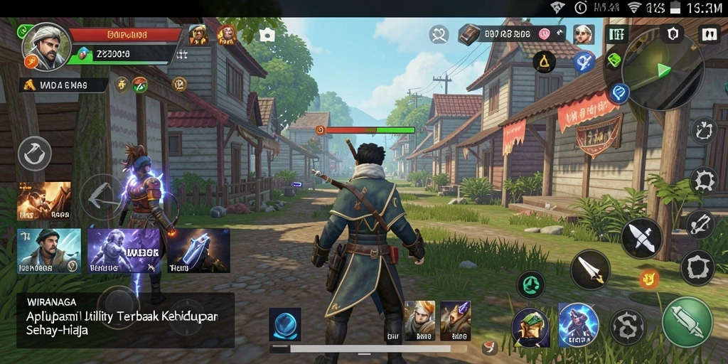 Screenshot utama WIRANAGA menampilkan antarmuka aplikasi yang intuitif dan fungsionalitas yang lengkap.